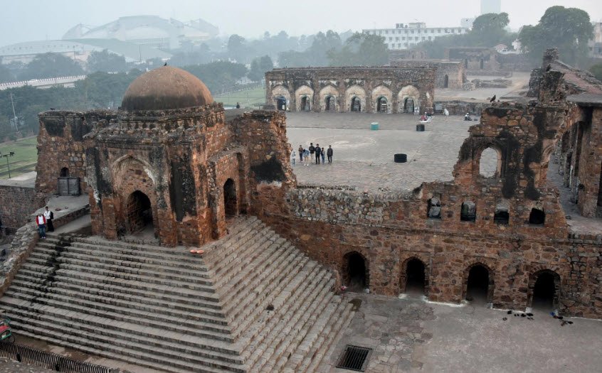Feroz Shah Kotla Fort, Delhi